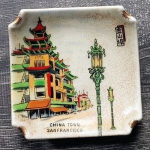 Vintage San Francisco Chinatown ashtray
